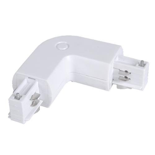 Connecteur en L V-Tac pour rails - Blanc
