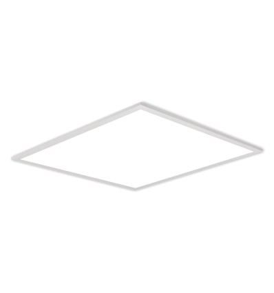 Dalle LED 60x60, 30W - Hauteur:8mm, RA90, DALI / push dimmable, UGR19, bord blanc