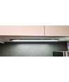 Éclairage d'armoire à batterie - 40 cm, noir, capteur PIR, rechargeable