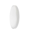 Plafonnier LED 24W - Ø29,5cm, hauteur : 5,5cm, bord blanc