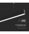 Luminaire suspendu LED 40W - 120cm, puce LED Samsung