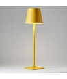 Lampe de table LED rechargeable intérieur/extérieur - Jaune, tactile dimmable, CCT, IP54 extérieur