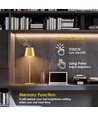 Lampe de table LED rechargeable intérieur/extérieur - Curry / or, tactile dimmable, CCT, IP54 extérieur