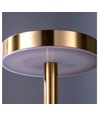 Lampe de table LED rechargeable - Or, tactile dimmable, CCT, IP20