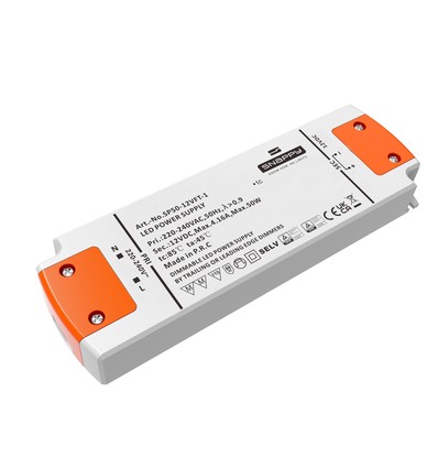 Alimentation dimmable Snappy 50W - 12V DC, 4,16A, IP20 intérieur