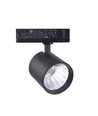 Projecteur sur rail triphasé 30W RA90 - 175 lm/W, 38 degrés, Noir