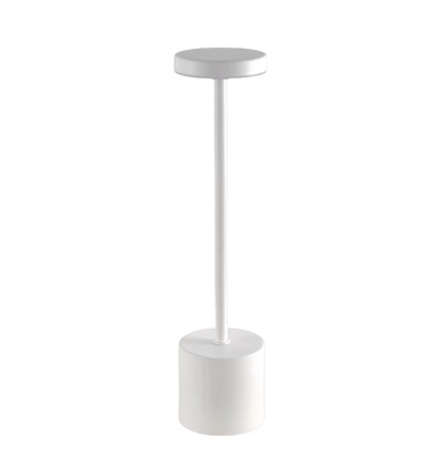 Lampe de table LED rechargeable - Blanche, tactile dimmable, CCT, IP20