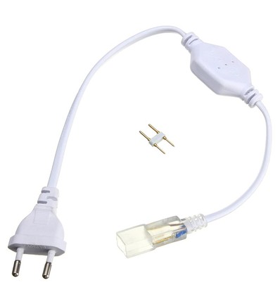 Connecteur pour bande LED de croissance 230V - Incl. bouchon de fin, 230V