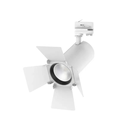 Clips pour spot LEDlife sur rail - Blanc, compatible avec spot LEDlife sur rail de 80 mm de diamètre