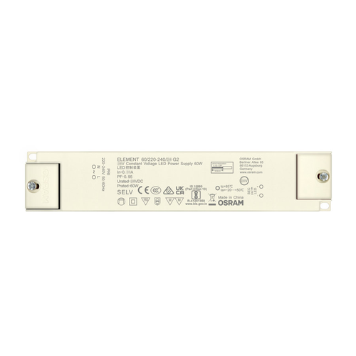 Alimentation OSRAM 60W / 12V DC - 5A, IP20 intérieur