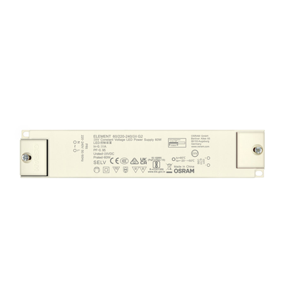 Alimentation OSRAM 60W / 12V DC - 5A, IP20 intérieur