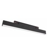 Rail lumineux Spectrum SHIFT 8W - Noir, IRC90, 30 cm