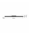 Rail lumineux Spectrum SHIFT 22W - Noir, IRC90, 90 cm