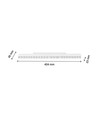 22W RA90 SHIFT Grid - Blanc, 40 cm, UGR19