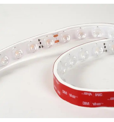 Ruban LED RGB 5m 22W/m - 24V DC, IP68, Wall washer, 48 LED par mètre