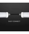 Réglette LED complète 150cm 48W étanche, câblage traversant - 5760lm, 120lm/W, IP65