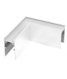 Connecteur en L Spectrum SHIFT pour rails - Blanc