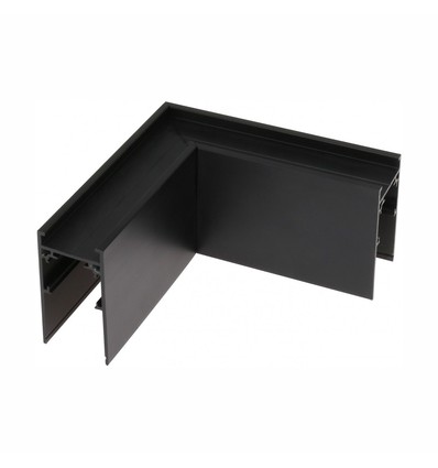 Connecteur en L Spectrum SHIFT pour rails - Noir