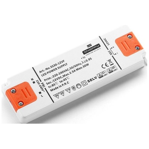 Alimentation Snappy 50W / 12V DC - 4.17A, IP20 intérieur