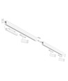 Kit de 3 spots SHIFT - 2 mètres complet + spots, Blanc