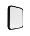 Plafonnier LED 18W - 25 x 25 cm, bord noir