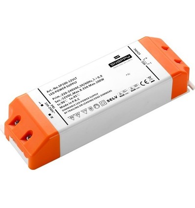 Alimentation dimmable Snappy 100W / 12V DC - 8.33A, IP20 intérieur