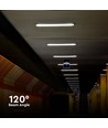 Réglette LED complète étanche 60cm 18W - IP65