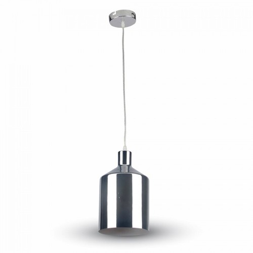 Suspension V-Tac chromée - Ø17 cm, E27