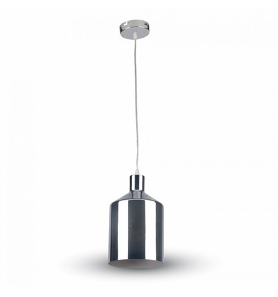 Suspension V-Tac chromée - Ø17 cm, E27