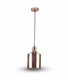 Suspension V-Tac en cuivre - Ø17 cm, E27