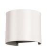 Applique murale LED 5W - IP65 extérieur, Ronde, Blanche, Angle de diffusion réglable, Source lumineuse incluse