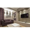 Applique murale LED 5W - IP65 extérieur, Ronde, Blanche, Angle de diffusion réglable, Source lumineuse incluse