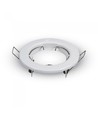 Lot de 2 kits Downlight MR16/GU10 - Sans source, blanc brillant, Trou: Ø6,5 cm, Dim: Ø8 cm
