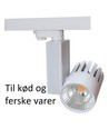 Spot sur rail triphasé 30W - 2700lm, Pour viande