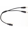 Câble diviseur DC - Pour bandes LED, 5V-48V, noir