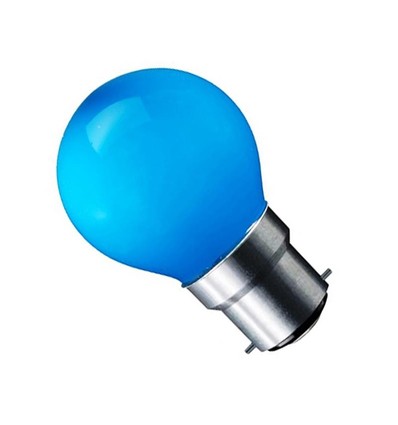 Ampoule LED B22 1,8W CARNI - Bleu