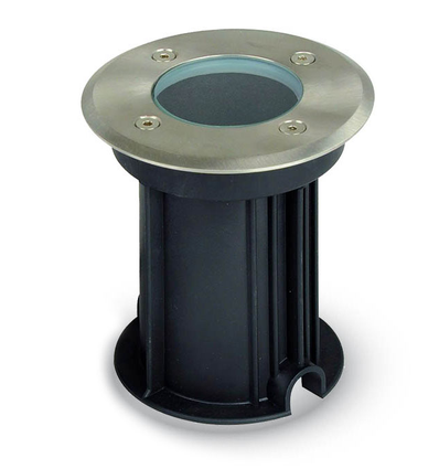 Spot encastrable V-Tac - Rond, acier inoxydable, culot GU10