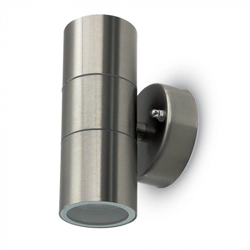 Applique murale V-Tac avec éclairage haut/bas - IP44 extérieur, douille GU10, sans source lumineuse