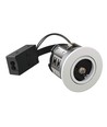 Spot encastrable MR16 Inno88, 12V - Blanc mat, IP44, certifié pour installation en isolant