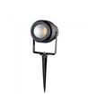 V-Tac lampe de jardin LED 12W - Noir, avec piquet, IP65, 230V