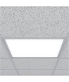 Outlet: Dalle LED 60x60, 32W - Hauteur: 13mm, 120lm/W, bord blanc