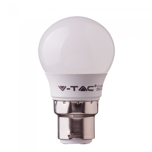 Ampoule LED B22 5,5W - G45, puce LED Samsung