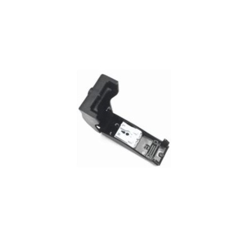Boîte de connexion noire avec connecteur rapide - 2 pôles, décharge de traction aux deux extrémités, IP20 intérieur
