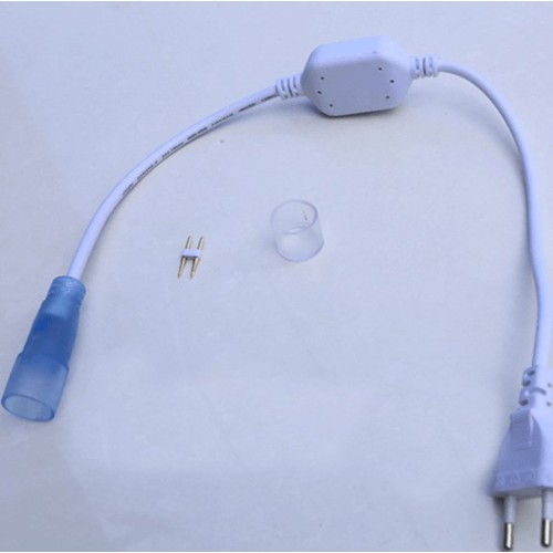 Connecteur pour bande LED Neon Flex D16 - Incl. bouchon de fin, IP67, 230V