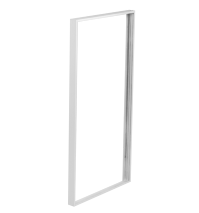 Cadre pour panneau LED 60x30 - Kit d'assemblage rapide sans vis, bord blanc