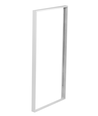 Cadre pour panneau LED 60x30 - Kit d'assemblage rapide sans vis, bord blanc