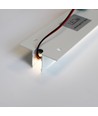 Rail Troldtekt 60 cm pour rubans LED - Encastré, extensible
