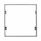 Cadre pour panneau LED 60x60 - Montage rapide, sans vis apparentes, bord blanc