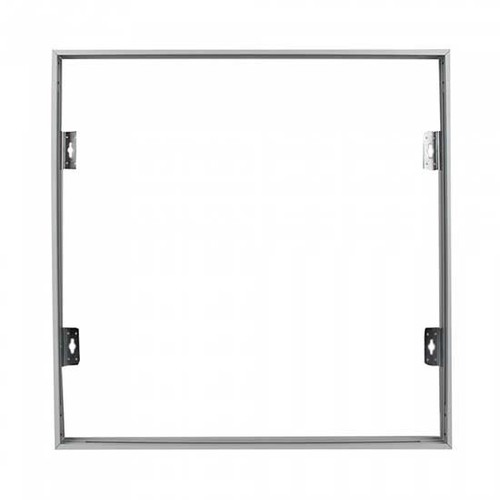 Cadre pour panneau LED 60x60 - Montage rapide, sans vis apparentes, bord blanc
