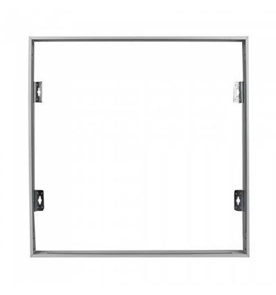 Cadre pour panneau LED 60x60 - Montage rapide, sans vis apparentes, bord blanc